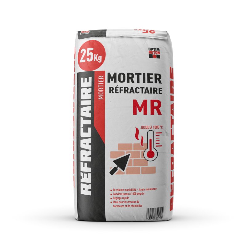 MORTIER RÉFRACTAIRE