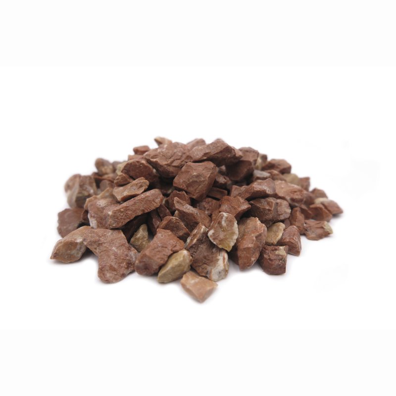 GRAVIER DÉCORATIFS PREMIUM CONCASSÉ ROUGE CORAIL