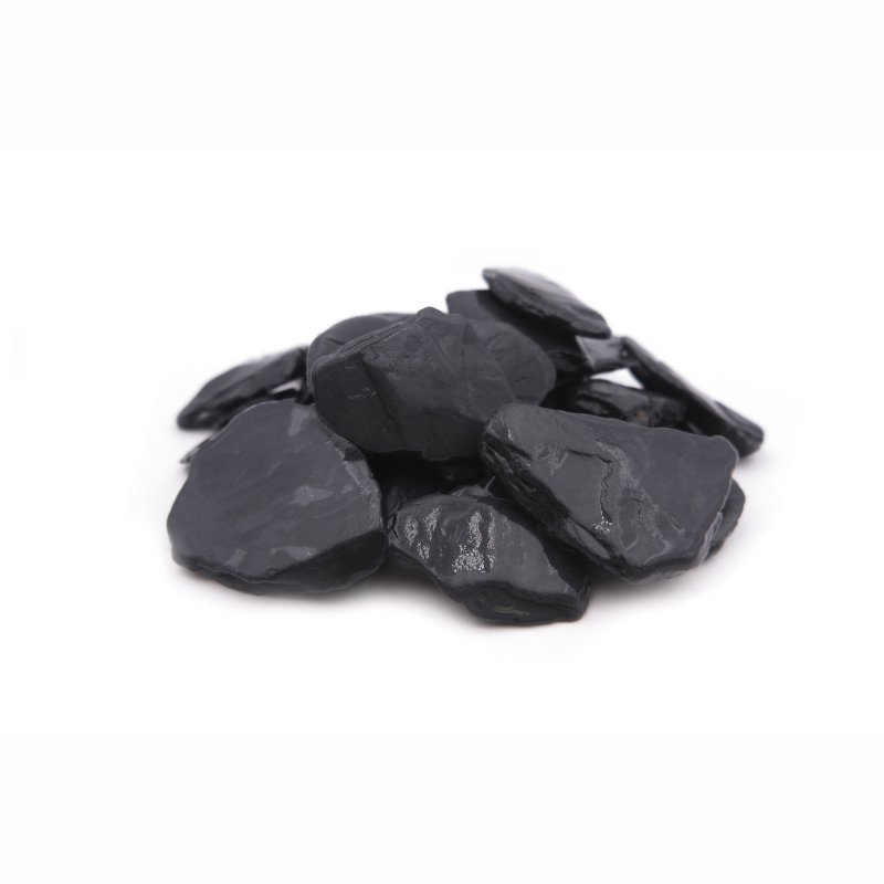 GRAVIER DÉCORATIFS PREMIUM GALET ARDOISE NOIRE