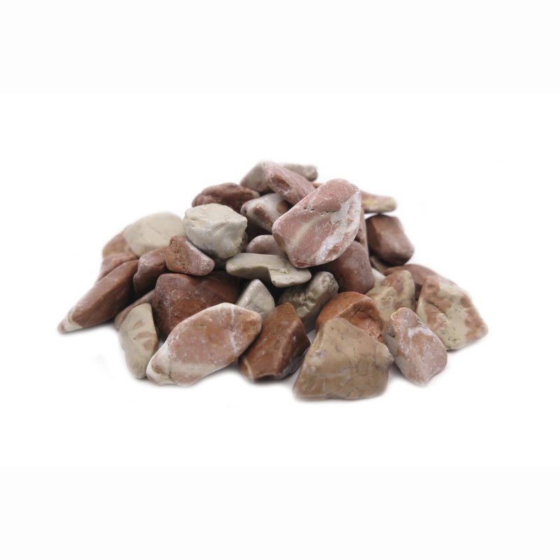 GRAVIER DÉCORATIFS PREMIUM GALET ROUGE CORAIL