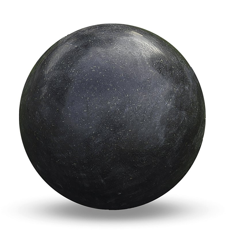 BOULE DECORATIVE GRANIT NOIR
