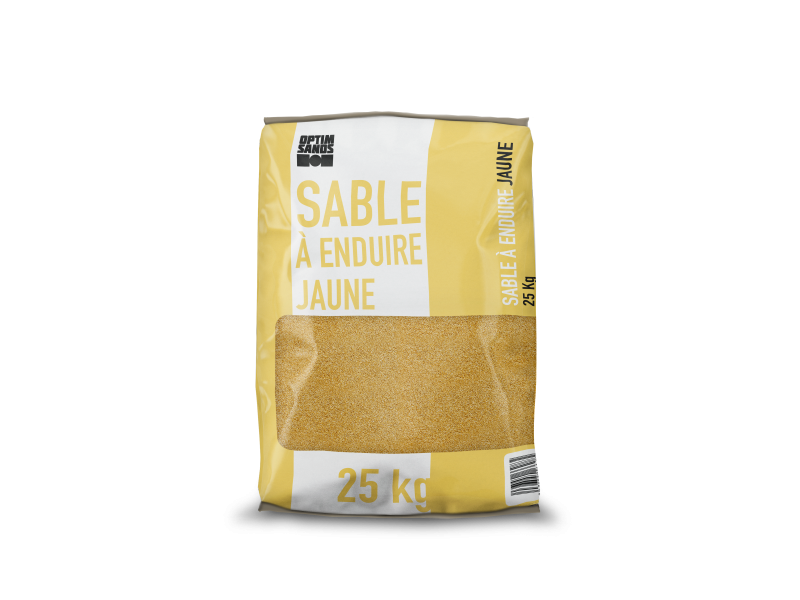 SABLE À ENDUIRE JAUNE