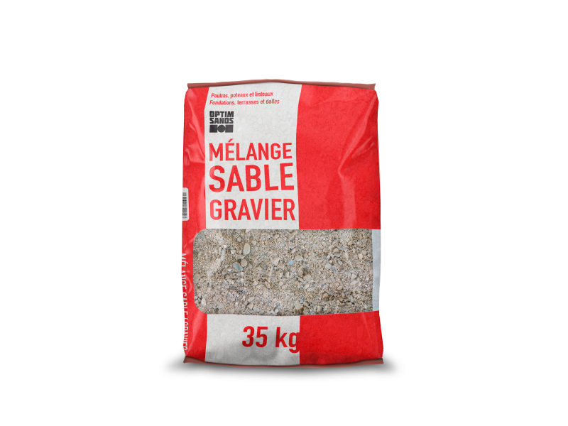MÉLANGE SABLE/GRAVIER